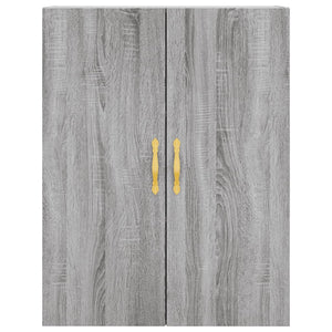 Ντουλάπι Γκρι Sonoma 69,5 x 34 x 180 εκ. Επεξεργασμένο Ξύλο
