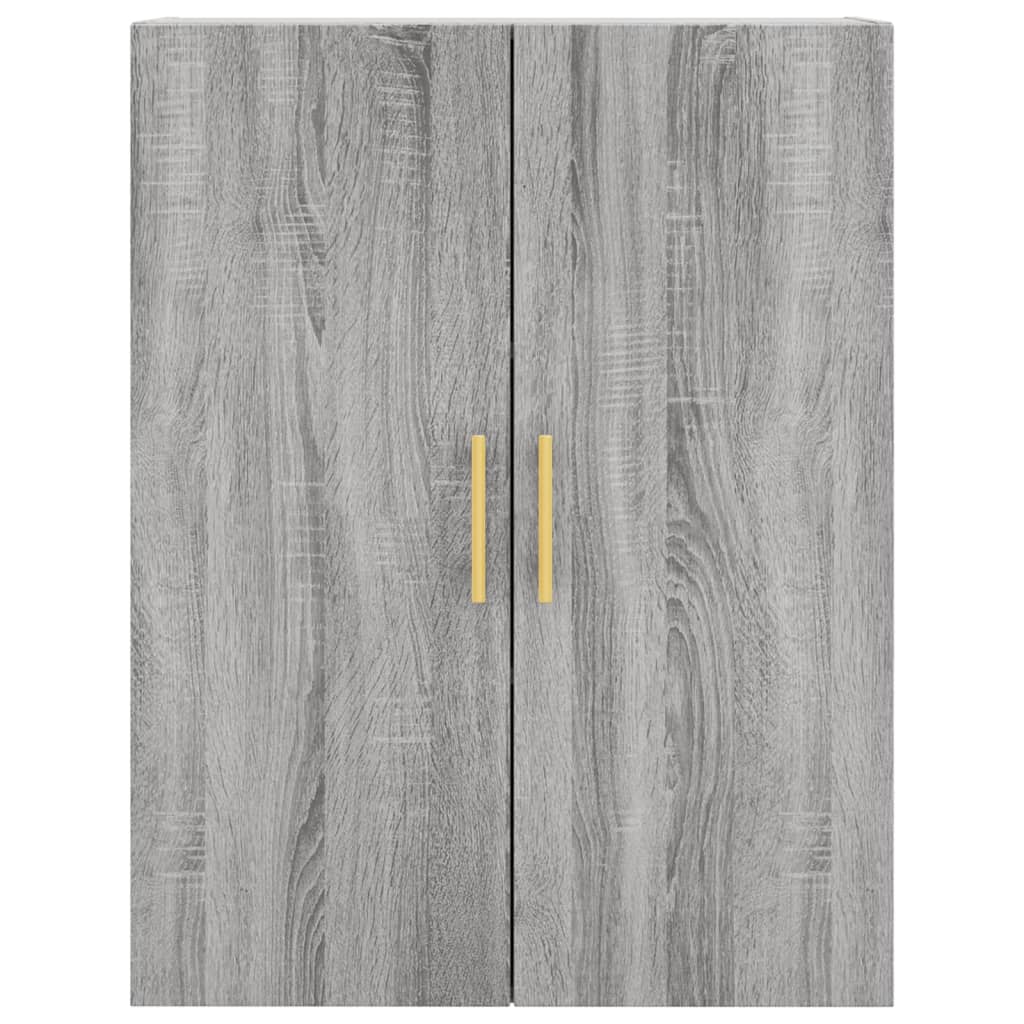 Ντουλάπι Γκρι Sonoma 69,5 x 34 x 180 εκ. Επεξεργασμένο Ξύλο