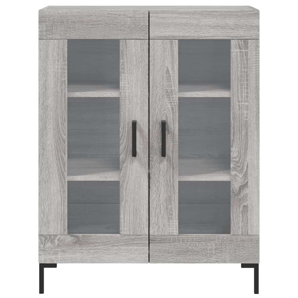 Ντουλάπι Γκρι Sonoma 69,5 x 34 x 180 εκ. Επεξεργασμένο Ξύλο