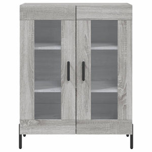 Ντουλάπι Γκρι Sonoma 69,5 x 34 x 180 εκ. Επεξεργασμένο Ξύλο - Pakobazaar