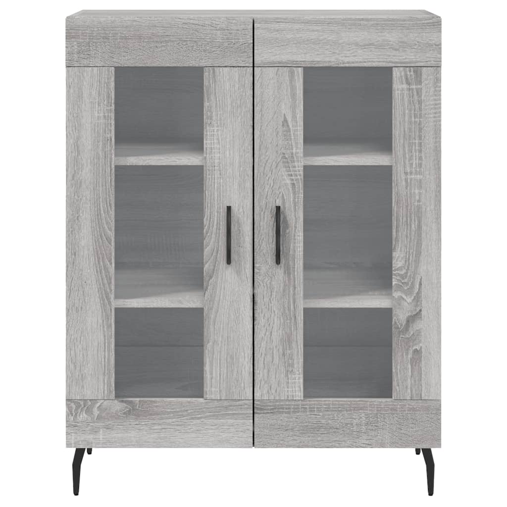 Ντουλάπι Γκρι Sonoma 69,5 x 34 x 180 εκ. Επεξεργασμένο Ξύλο
