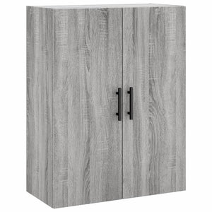 Ντουλάπι Γκρι Sonoma 69,5 x 34 x 180 εκ. Επεξεργασμένο Ξύλο
