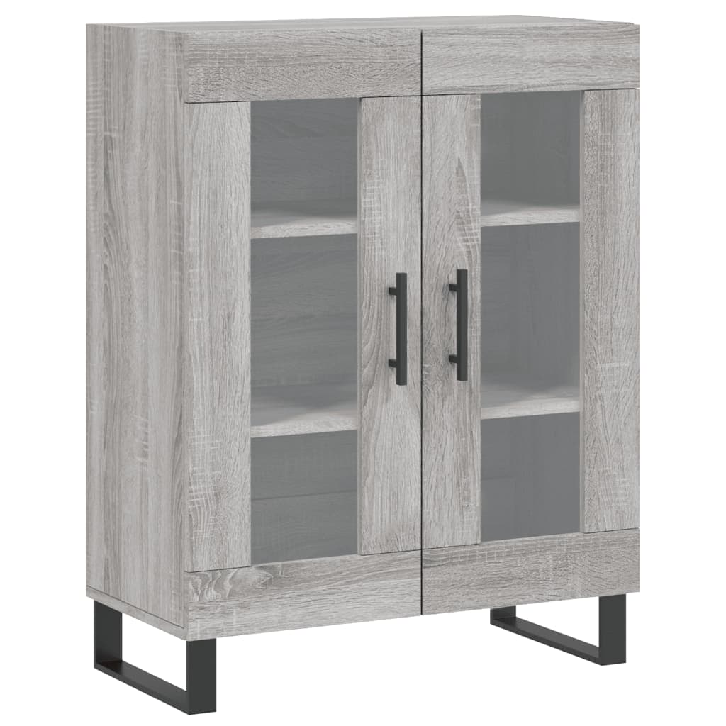 Ντουλάπι Γκρι Sonoma 69,5 x 34 x 180 εκ. Επεξεργασμένο Ξύλο