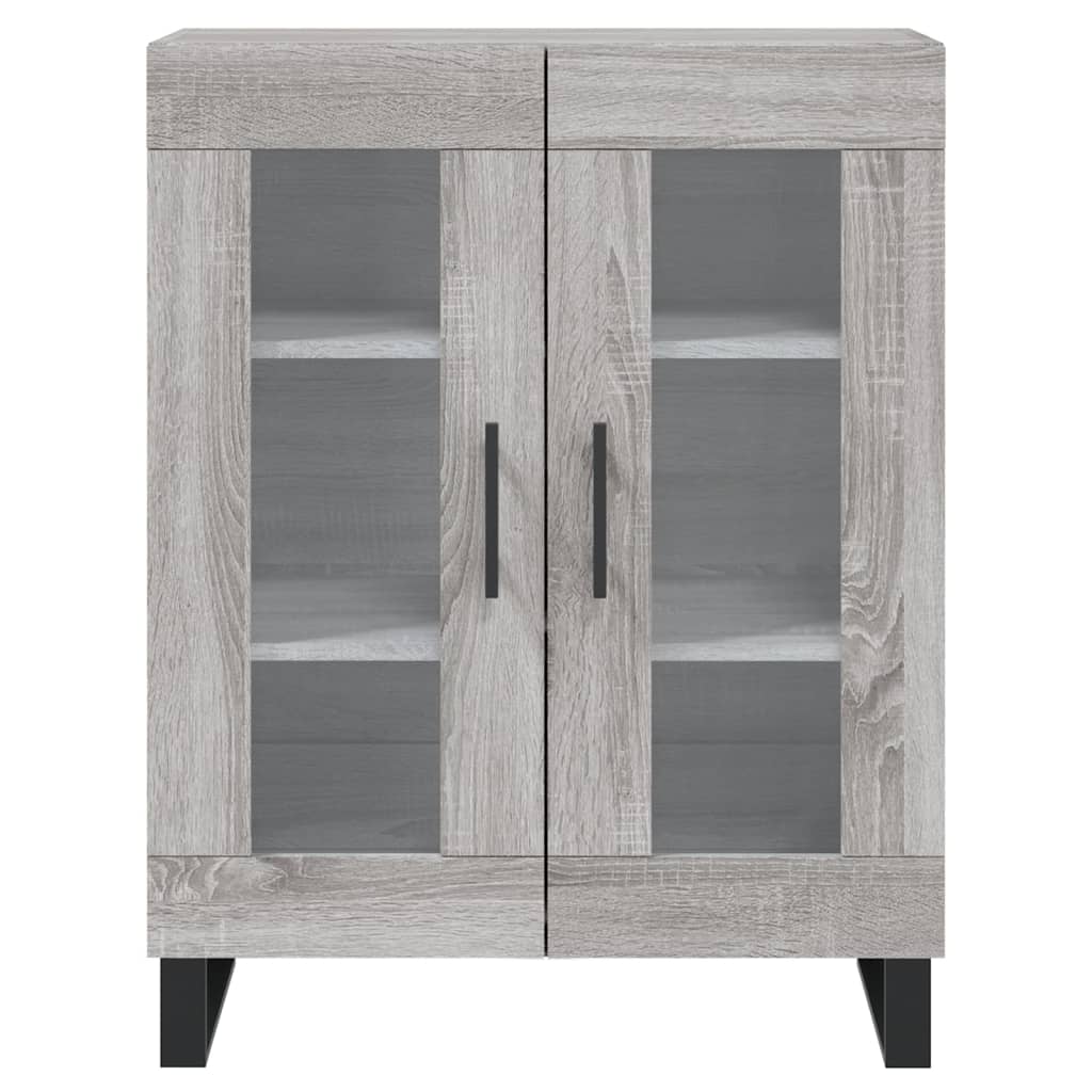 Ντουλάπι Γκρι Sonoma 69,5 x 34 x 180 εκ. Επεξεργασμένο Ξύλο