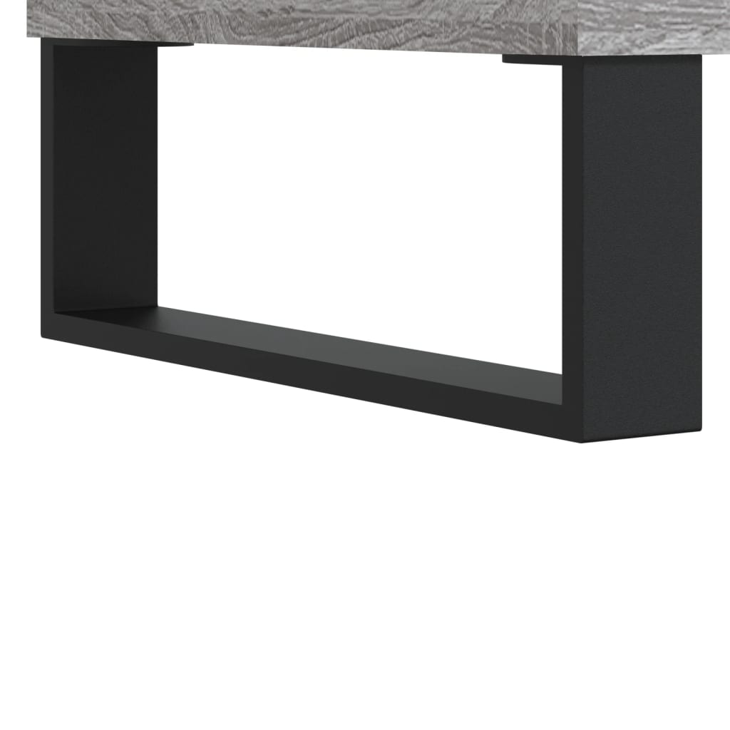 Ντουλάπι Γκρι Sonoma 69,5 x 34 x 180 εκ. Επεξεργασμένο Ξύλο