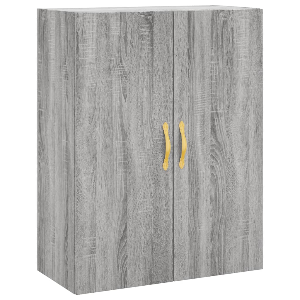 Ντουλάπι Γκρι Sonoma 69,5 x 34 x 180 εκ. Επεξεργασμένο Ξύλο