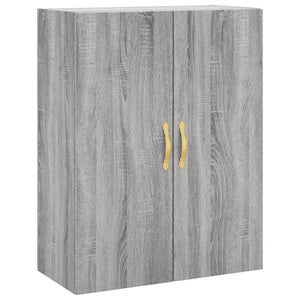 Ντουλάπι Γκρι Sonoma 69,5 x 34 x 180 εκ. Επεξεργασμένο Ξύλο