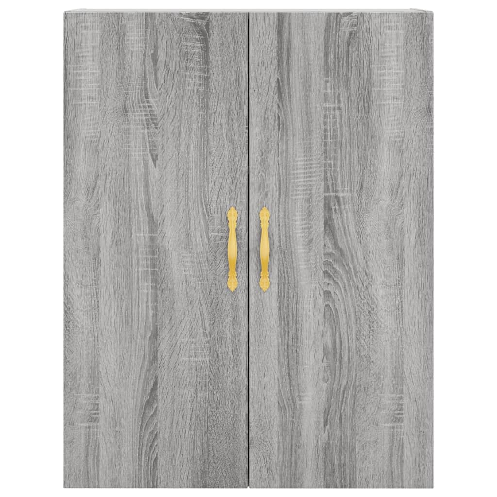 Ντουλάπι Γκρι Sonoma 69,5 x 34 x 180 εκ. Επεξεργασμένο Ξύλο