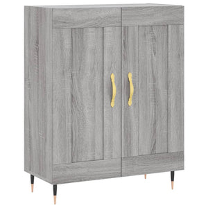 Ντουλάπι Γκρι Sonoma 69,5 x 34 x 180 εκ. Επεξεργασμένο Ξύλο