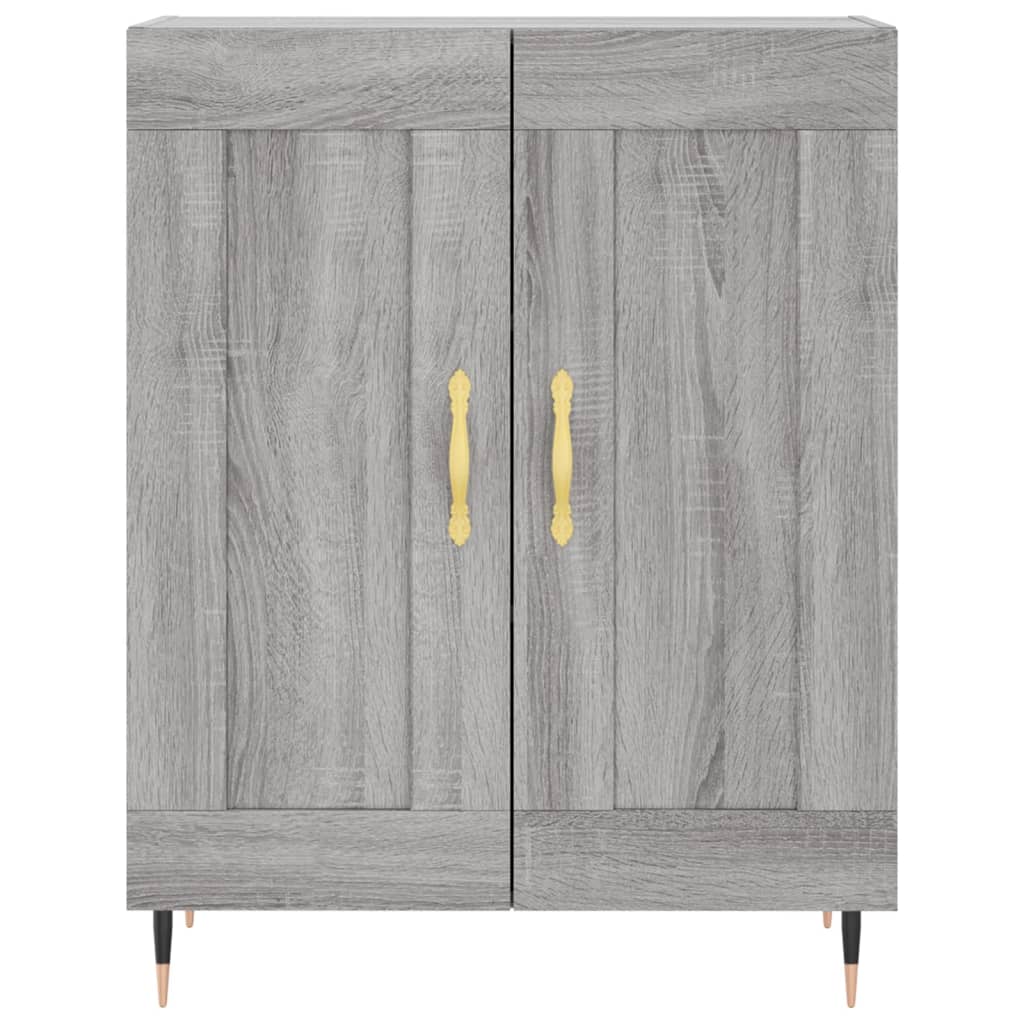 Ντουλάπι Γκρι Sonoma 69,5 x 34 x 180 εκ. Επεξεργασμένο Ξύλο