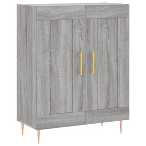 Ντουλάπι Γκρι Sonoma 69,5 x 34 x 180 εκ. Επεξεργασμένο Ξύλο