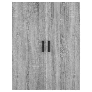 Ντουλάπι Γκρι Sonoma 69,5 x 34 x 180 εκ. Επεξεργασμένο Ξύλο - Pakobazaar