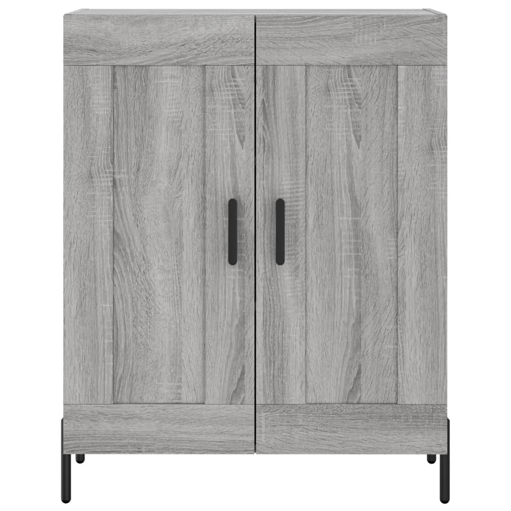 Ντουλάπι Γκρι Sonoma 69,5 x 34 x 180 εκ. Επεξεργασμένο Ξύλο