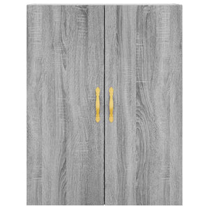 Ντουλάπι Γκρι Sonoma 69,5 x 34 x 180 εκ. Επεξεργασμένο Ξύλο