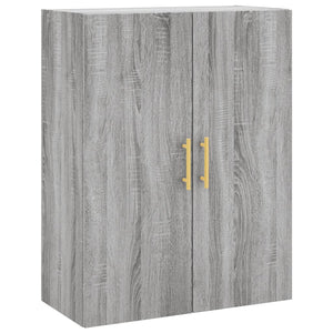 Ντουλάπι Γκρι Sonoma 69,5 x 34 x 180 εκ. Επεξεργασμένο Ξύλο