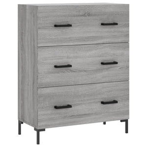 Ντουλάπι Γκρι Sonoma 69,5 x 34 x 180 εκ. Επεξεργασμένο Ξύλο