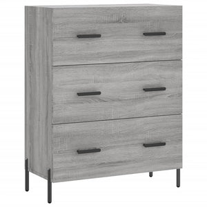 Ντουλάπι Γκρι Sonoma 69,5 x 34 x 180 εκ. Επεξεργασμένο Ξύλο - Pakobazaar