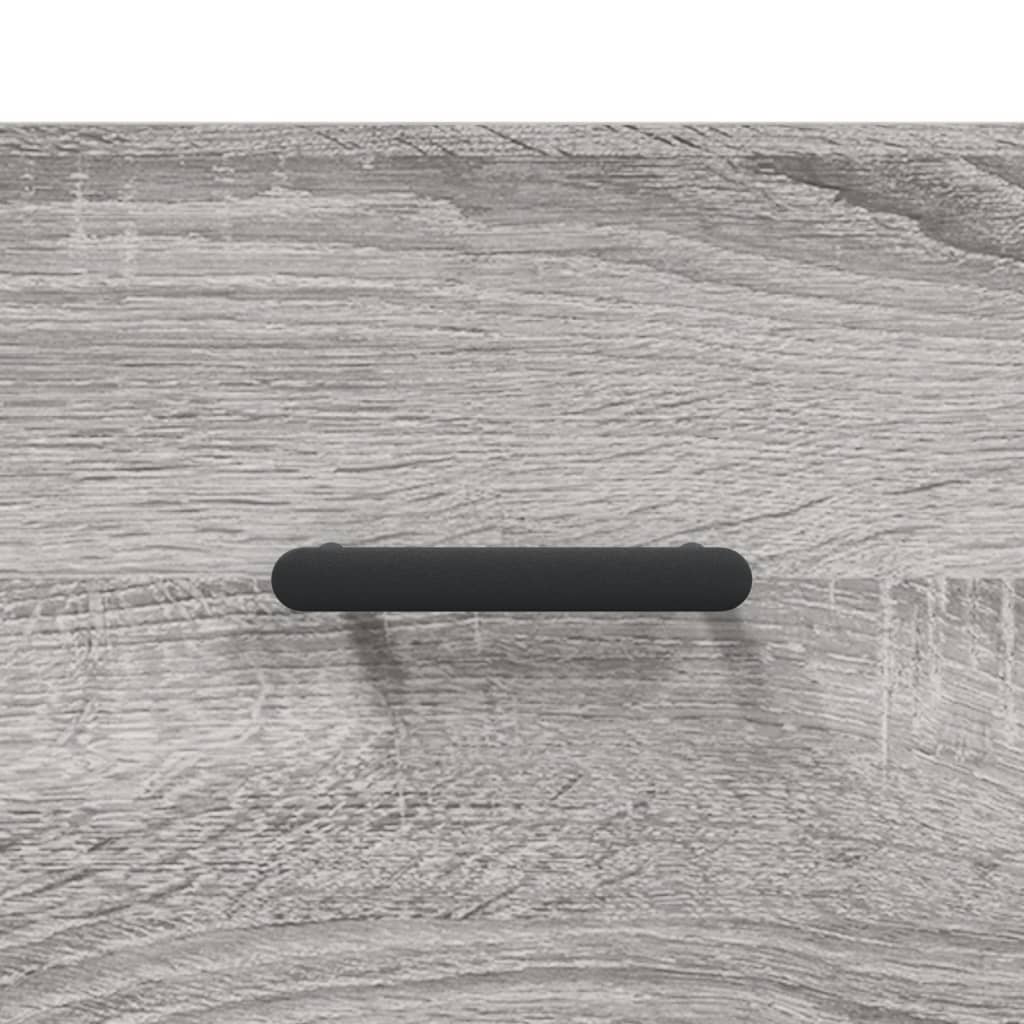 Ντουλάπι Γκρι Sonoma 69,5 x 34 x 180 εκ. Επεξεργασμένο Ξύλο - Pakobazaar