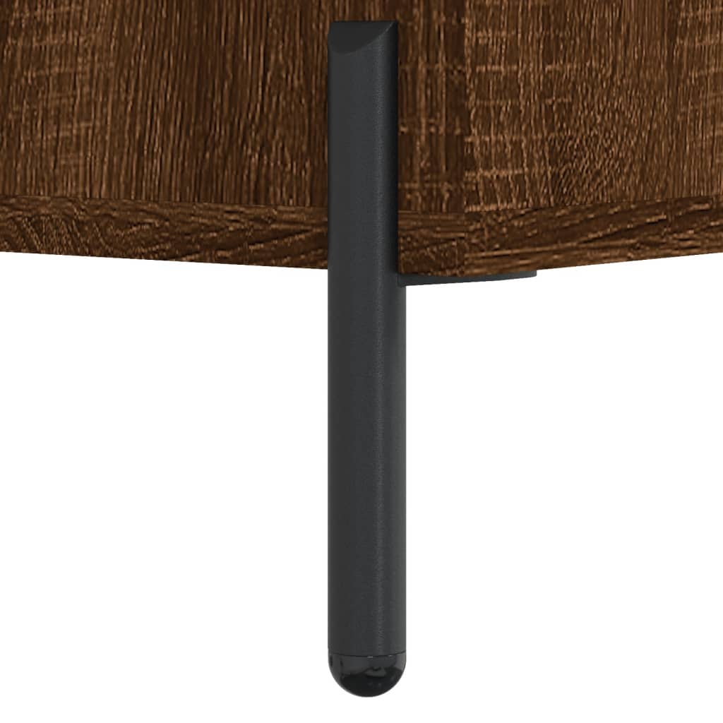 Ντουλάπι Καφέ Δρυς 69,5 x 34 x 180 εκ. από Επεξεργασμένο Ξύλο