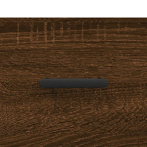 Ντουλάπι Καφέ Δρυς 69,5 x 34 x 180 εκ. από Επεξεργασμένο Ξύλο
