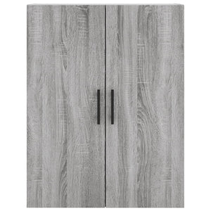 Ντουλάπι Γκρι Sonoma 69,5 x 34 x 180 εκ. Επεξεργασμένο Ξύλο - Pakobazaar