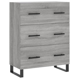 Ντουλάπι Γκρι Sonoma 69,5 x 34 x 180 εκ. Επεξεργασμένο Ξύλο - Pakobazaar