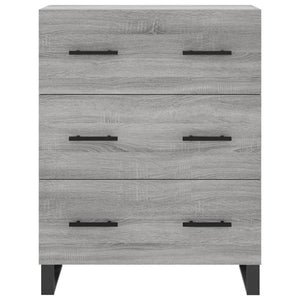 Ντουλάπι Γκρι Sonoma 69,5 x 34 x 180 εκ. Επεξεργασμένο Ξύλο - Pakobazaar