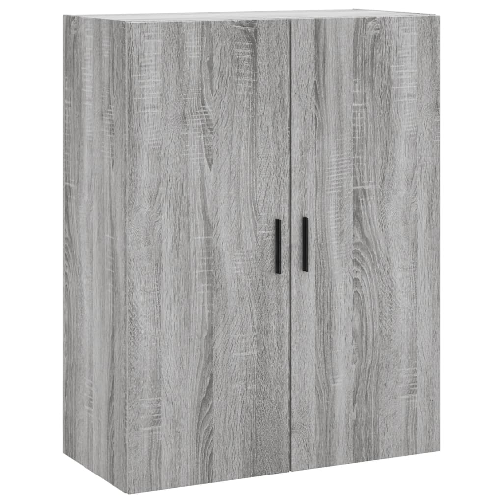 Ντουλάπι Γκρι Sonoma 69,5 x 34 x 180 εκ. Επεξεργασμένο Ξύλο