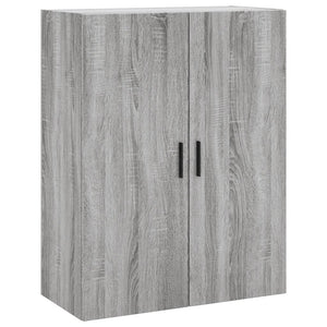 Ντουλάπι Γκρι Sonoma 69,5 x 34 x 180 εκ. Επεξεργασμένο Ξύλο