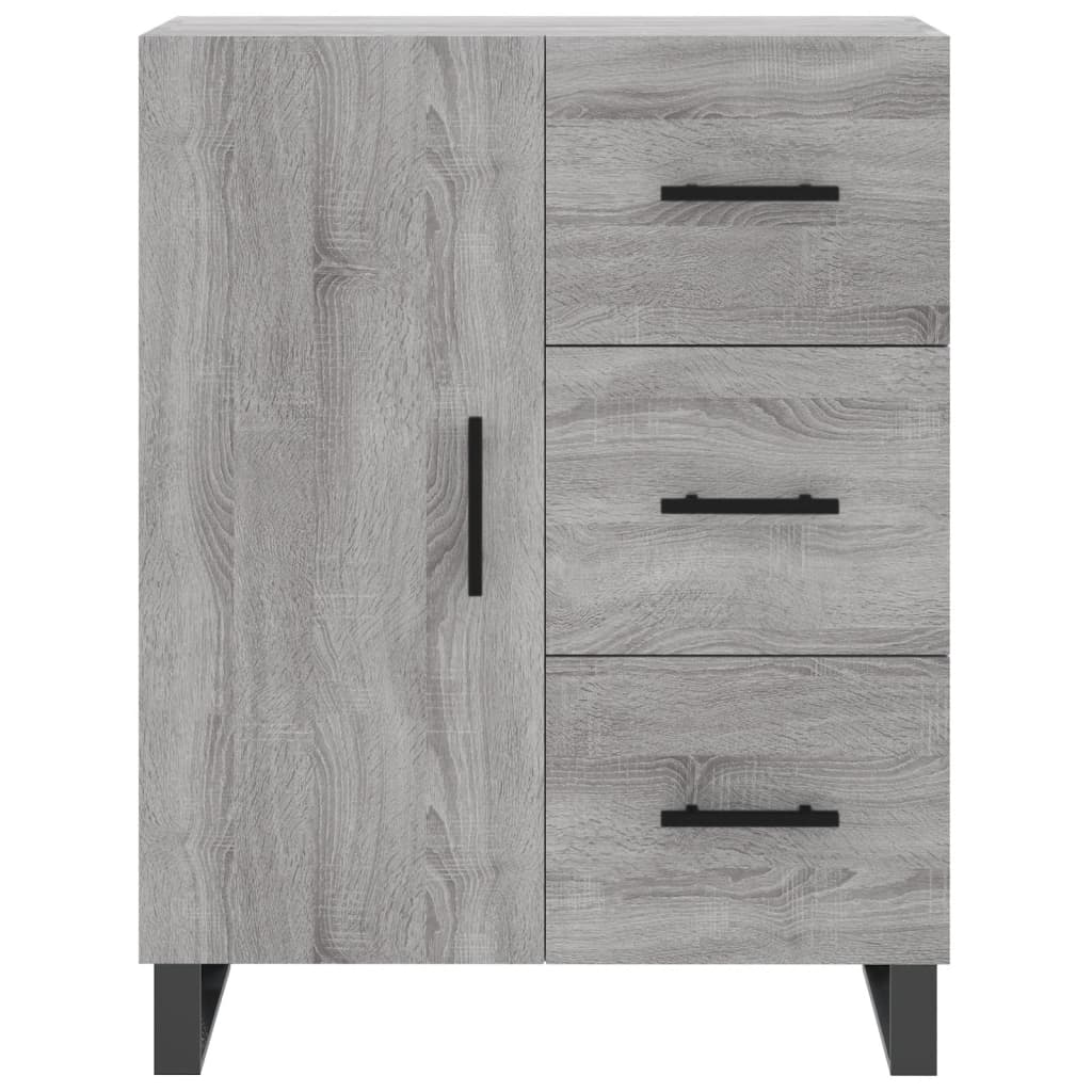 Ντουλάπι Γκρι Sonoma 69,5 x 34 x 180 εκ. Επεξεργασμένο Ξύλο