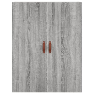 Ντουλάπι Γκρι Sonoma 69,5 x 34 x 180 εκ. Επεξεργασμένο Ξύλο