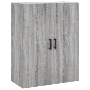 Ντουλάπι Γκρι Sonoma 69,5 x 34 x 180 εκ. Επεξεργασμένο Ξύλο