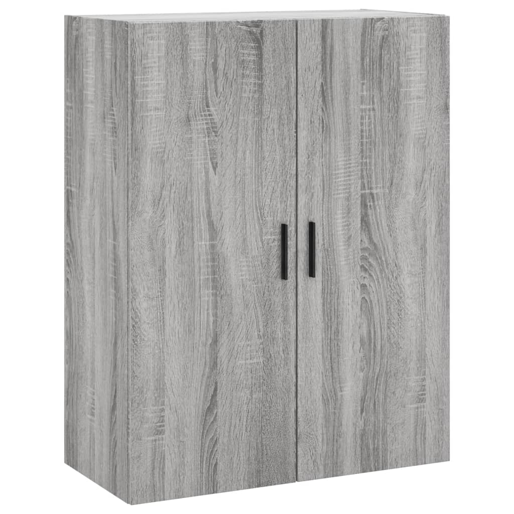 Ντουλάπι Γκρι Sonoma 69,5 x 34 x 180 εκ. Επεξεργασμένο Ξύλο