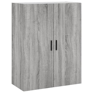 Ντουλάπι Γκρι Sonoma 69,5 x 34 x 180 εκ. Επεξεργασμένο Ξύλο