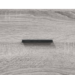 Ντουλάπι Γκρι Sonoma 69,5 x 34 x 180 εκ. Επεξεργασμένο Ξύλο