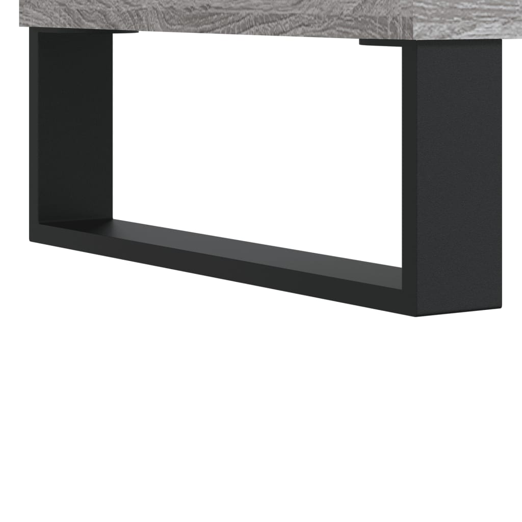 Ντουλάπι Γκρι Sonoma 69,5 x 34 x 180 εκ. Επεξεργασμένο Ξύλο