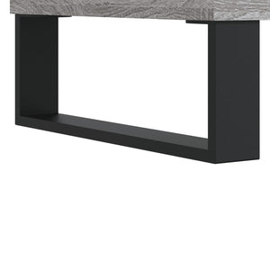 Ντουλάπι Γκρι Sonoma 69,5 x 34 x 180 εκ. Επεξεργασμένο Ξύλο