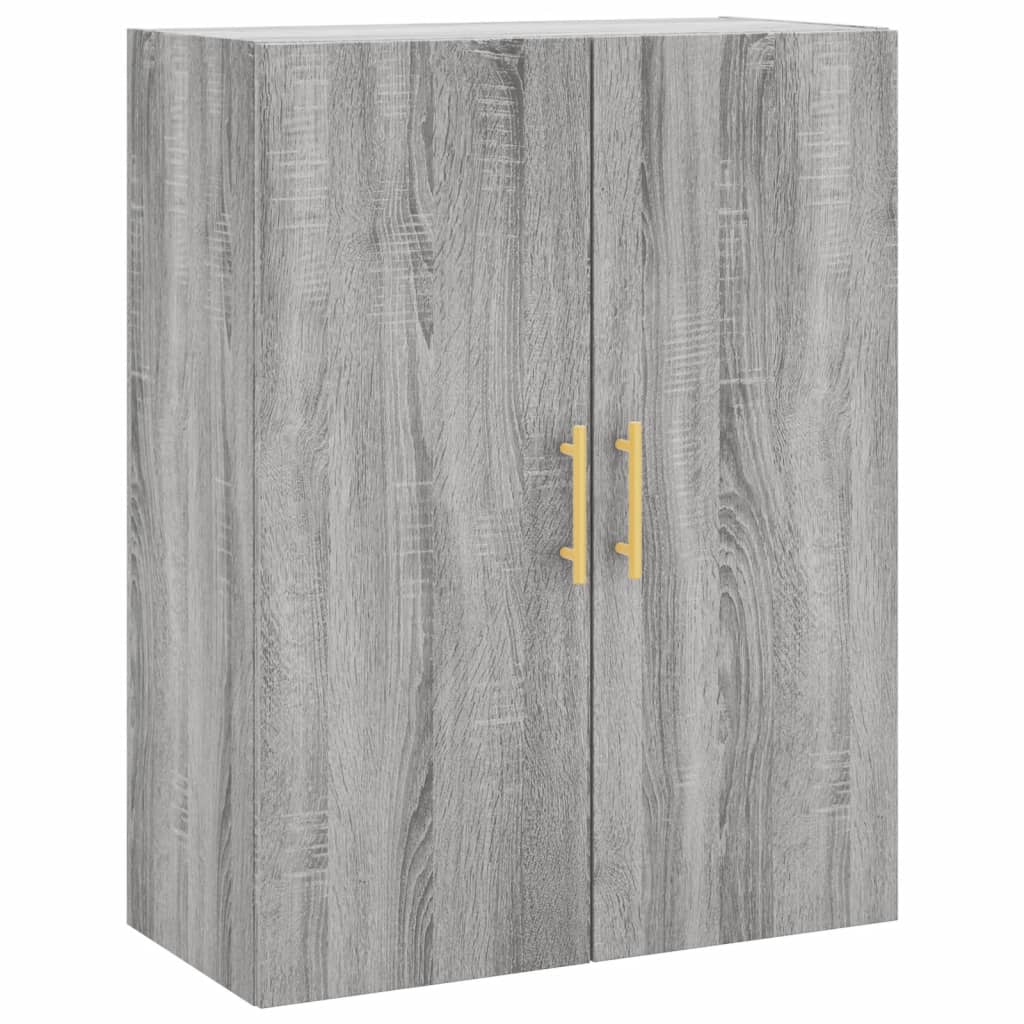 Ντουλάπι Γκρι Sonoma 69,5 x 34 x 180 εκ. Επεξεργασμένο Ξύλο - Pakobazaar