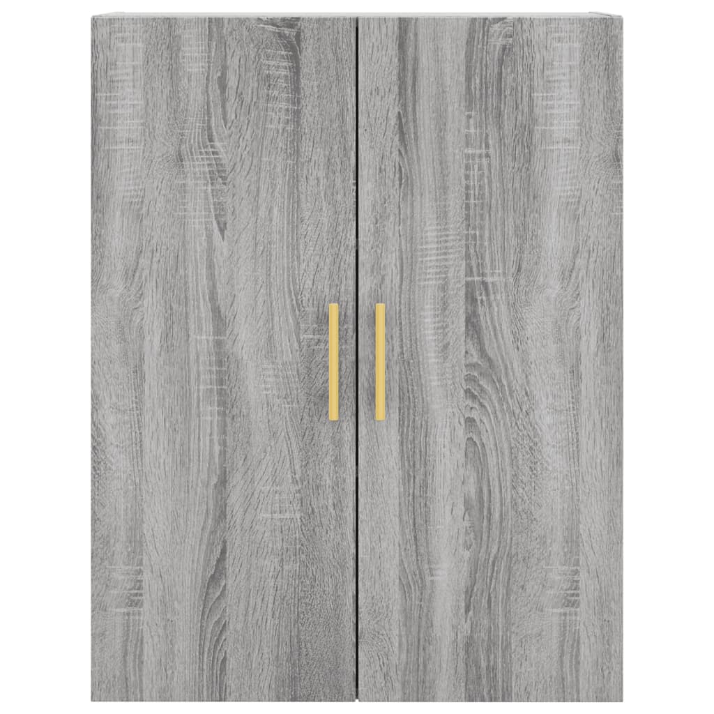 Ντουλάπι Γκρι Sonoma 69,5 x 34 x 180 εκ. Επεξεργασμένο Ξύλο - Pakobazaar
