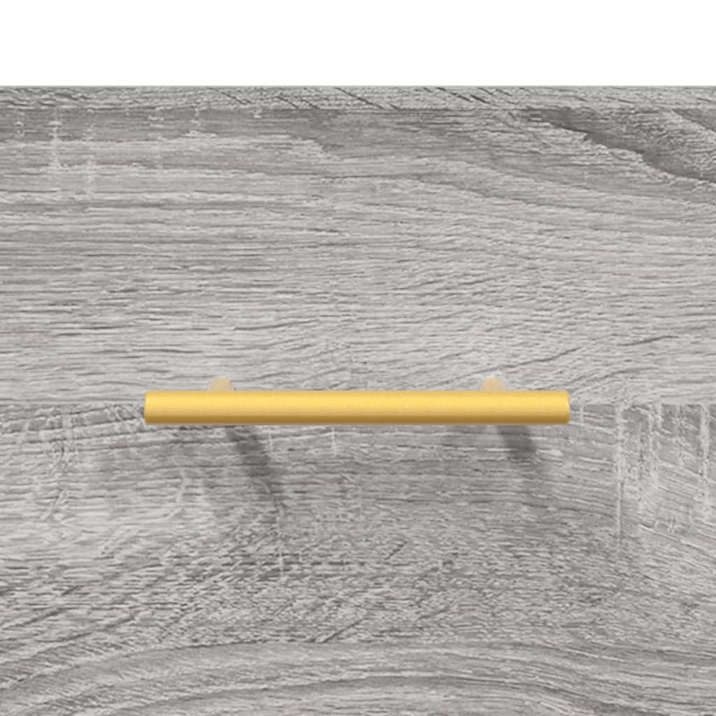 Ντουλάπι Γκρι Sonoma 69,5 x 34 x 180 εκ. Επεξεργασμένο Ξύλο - Pakobazaar