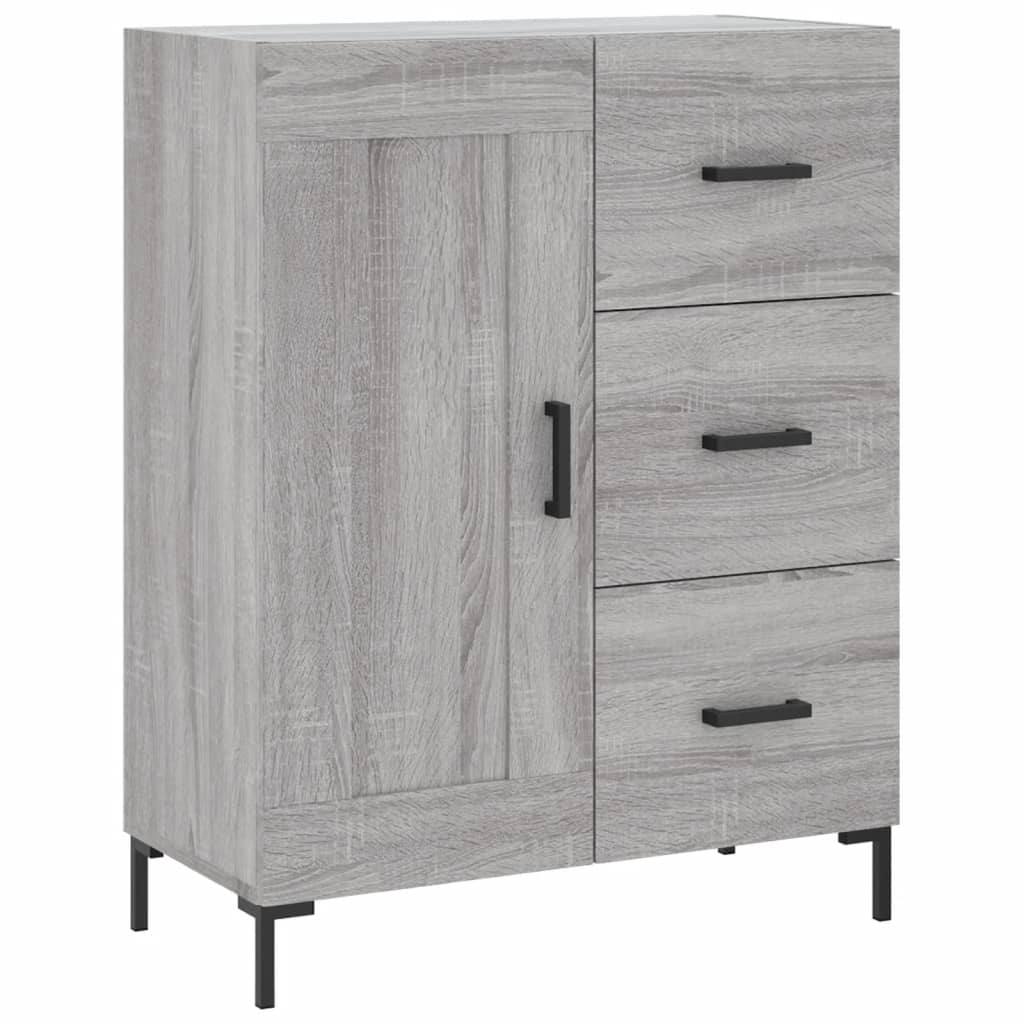 Ντουλάπι Γκρι Sonoma 69,5 x 34 x 180 εκ. Επεξεργασμένο Ξύλο