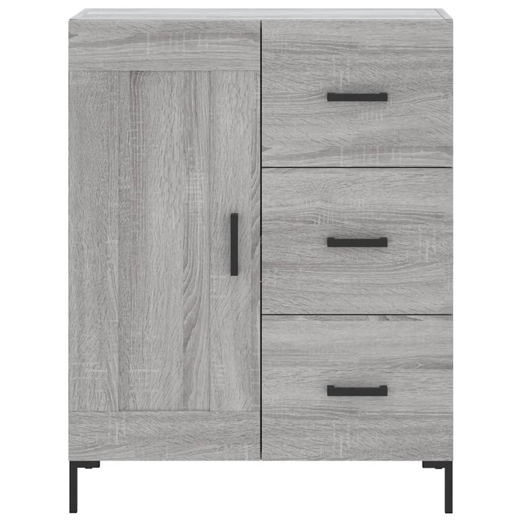 Ντουλάπι Γκρι Sonoma 69,5 x 34 x 180 εκ. Επεξεργασμένο Ξύλο
