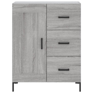 Ντουλάπι Γκρι Sonoma 69,5 x 34 x 180 εκ. Επεξεργασμένο Ξύλο