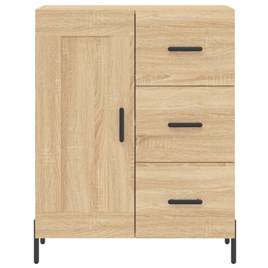 Ντουλάπι Sonoma δρυς 69,5 x 34 x 180 εκ. από Επεξεργασμένο Ξύλο