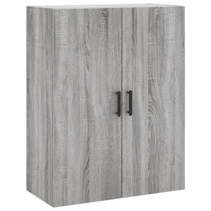 Ντουλάπι Γκρι Sonoma 69,5 x 34 x 180 εκ. Επεξεργασμένο Ξύλο