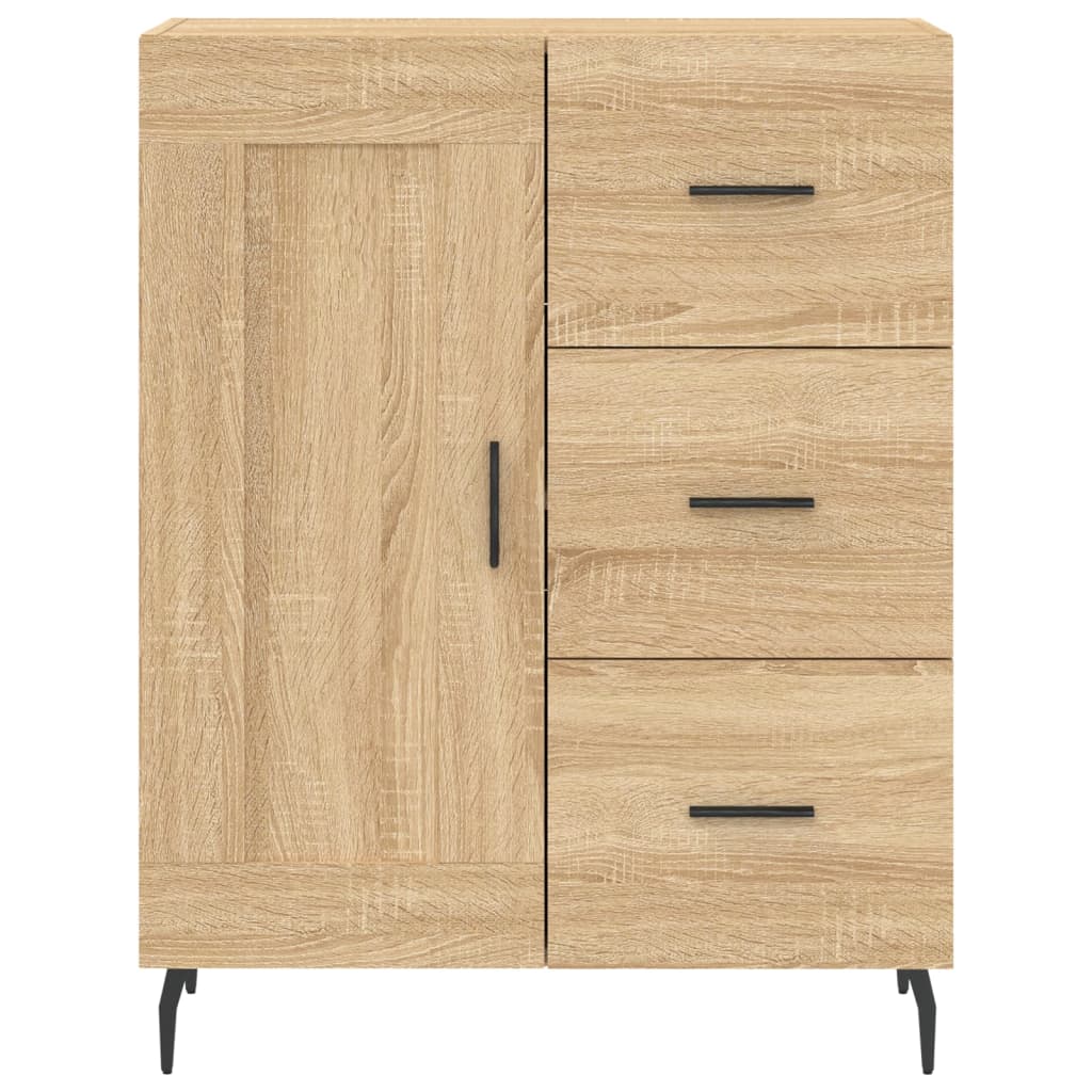 Ντουλάπι Sonoma δρυς 69,5 x 34 x 180 εκ. από Επεξεργασμένο Ξύλο