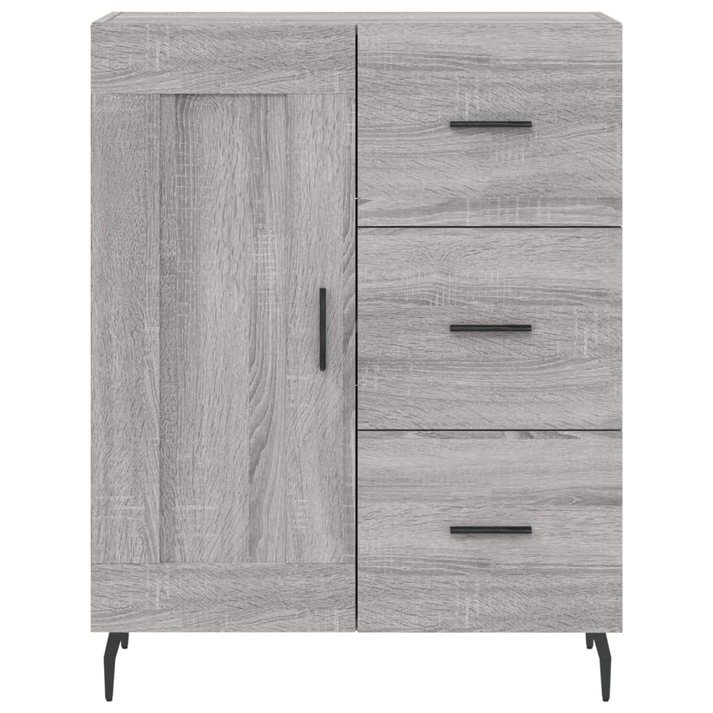 Ντουλάπι Γκρι Sonoma 69,5 x 34 x 180 εκ. Επεξεργασμένο Ξύλο