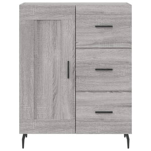Ντουλάπι Γκρι Sonoma 69,5 x 34 x 180 εκ. Επεξεργασμένο Ξύλο