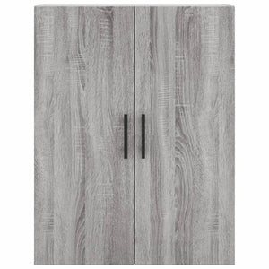 Ντουλάπι Γκρι Sonoma 69,5 x 34 x 180 εκ. Επεξεργασμένο Ξύλο