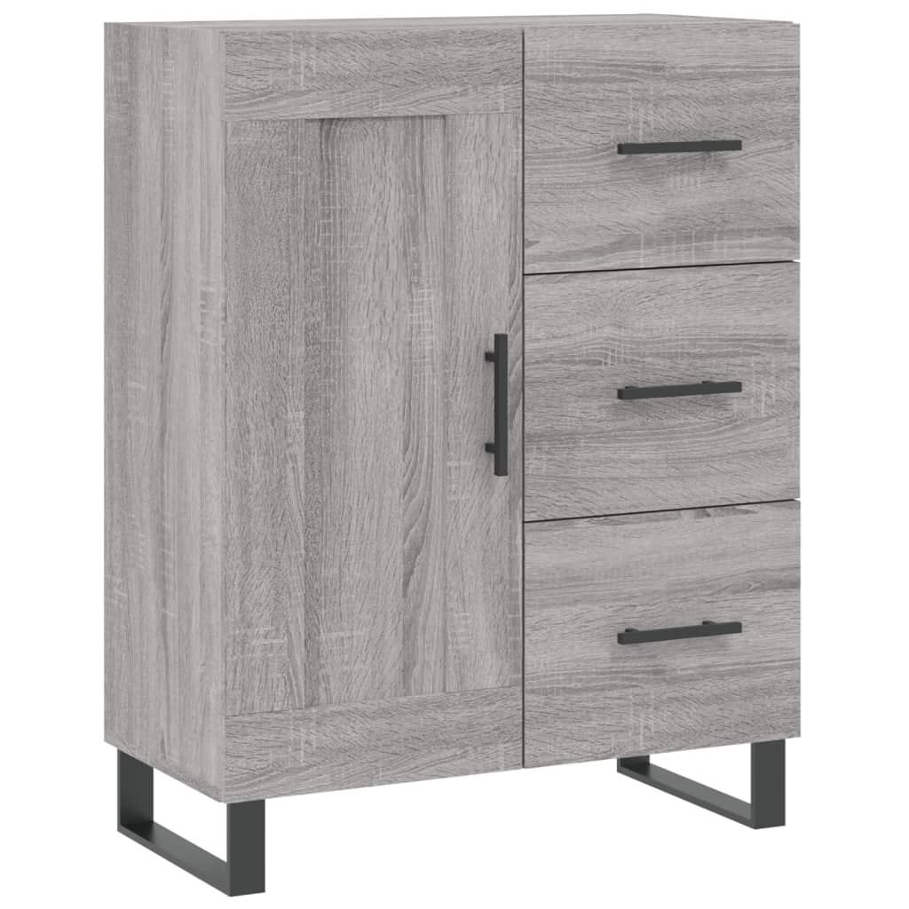 Ντουλάπι Γκρι Sonoma 69,5 x 34 x 180 εκ. Επεξεργασμένο Ξύλο